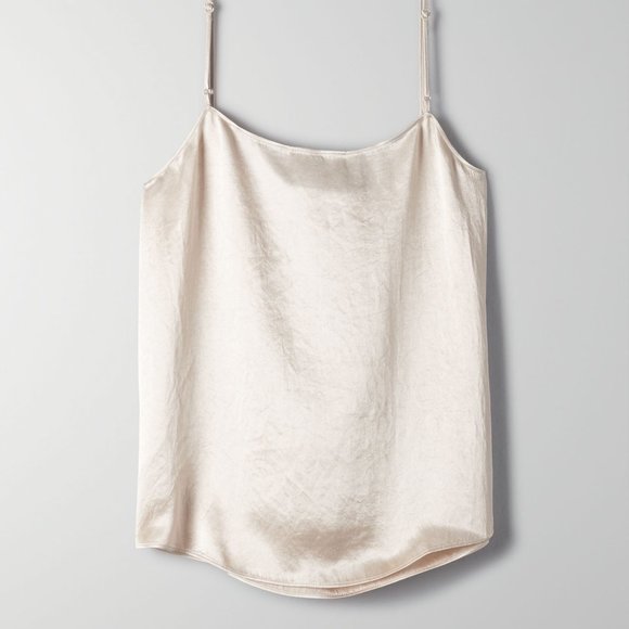 Babaton champagne silk benji camisole - Picture 5 of 11